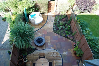 Courtyard Garden 1 - Completed
